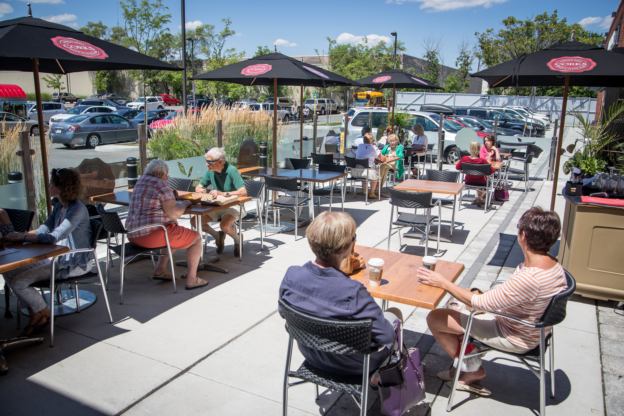 Toronto Patio Guide Corks Beer & Wine Bar