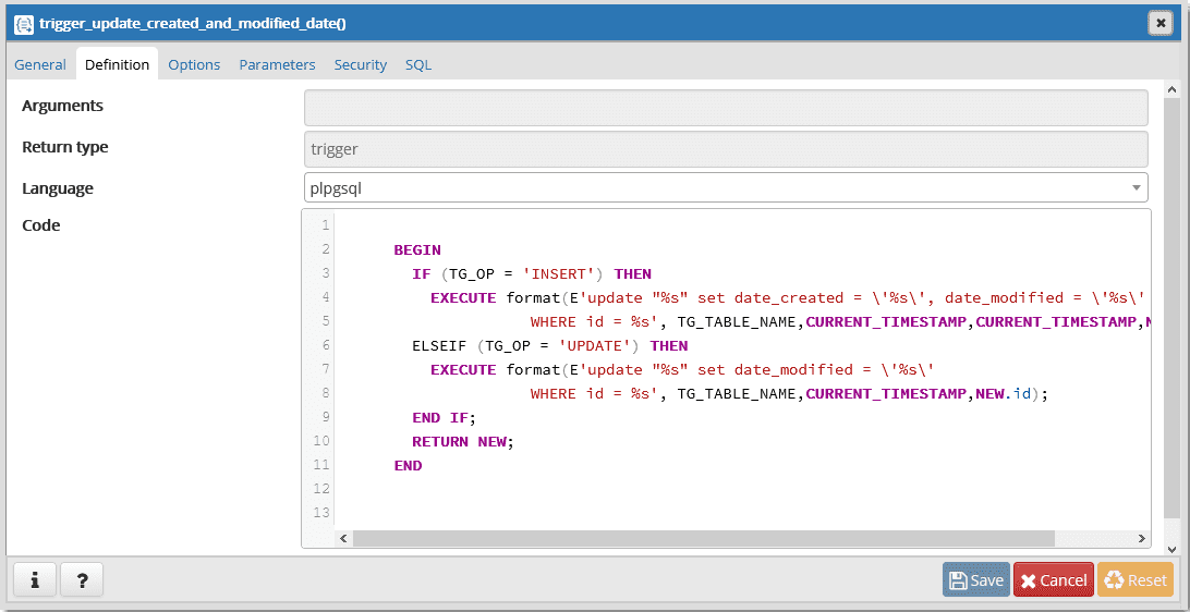Use PostgreSQL Triggers to Automate Creation & Modification Timestamps