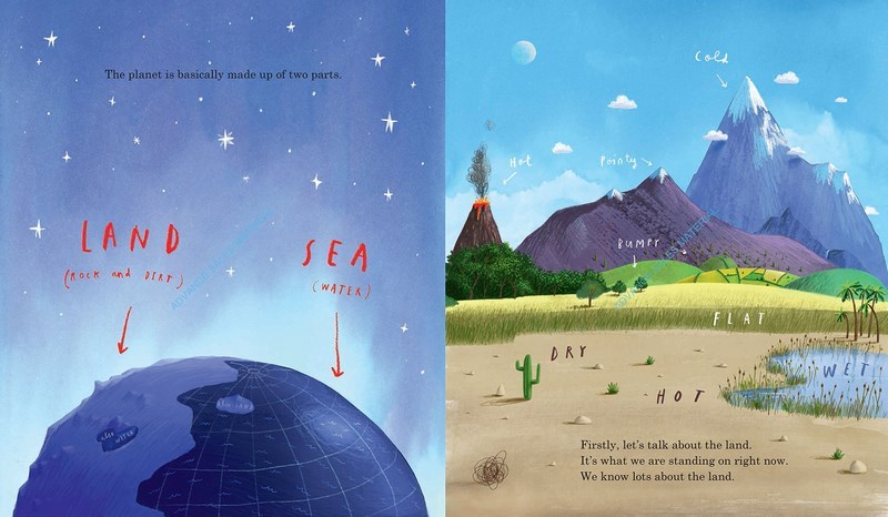 Here We Are, Notes for Living on Earth by Oliver Jeffers