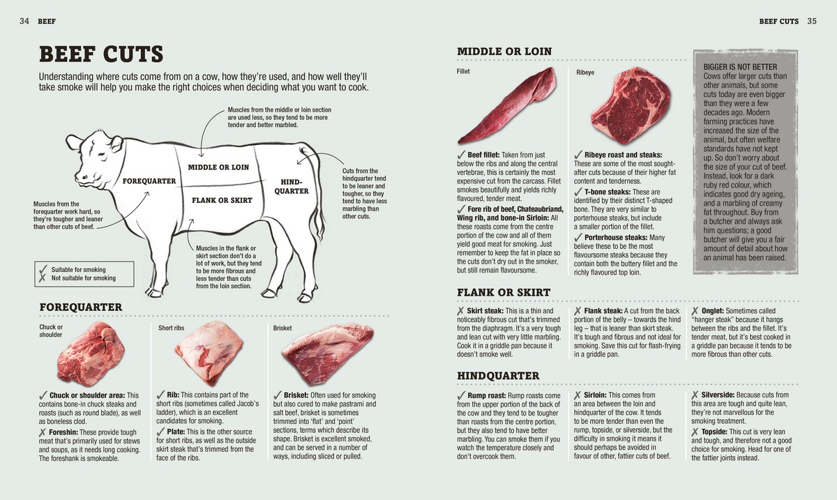 Smoking Meat, Tools Techniques Cuts Recipes; Perfect the Art of