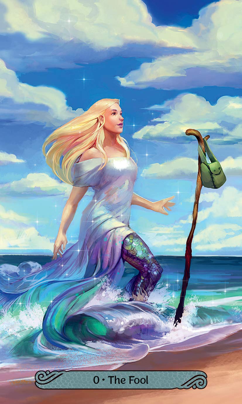 Mermaid Tarot Card Deck by Leeza Robertson 9780738751092 Booktopia