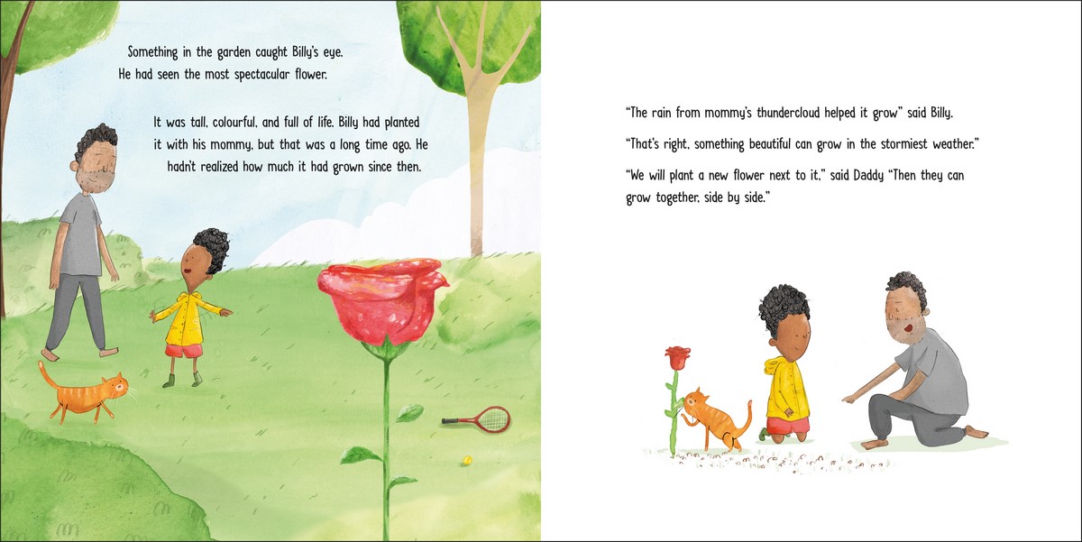 Lost in the Clouds, A gentle story to help children understand death and grief by TOM TINN