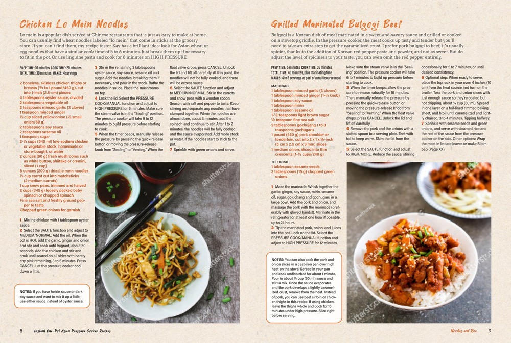 Instant Pot Asian Pressure Cooker Meals, Fast, Fresh & Affordable