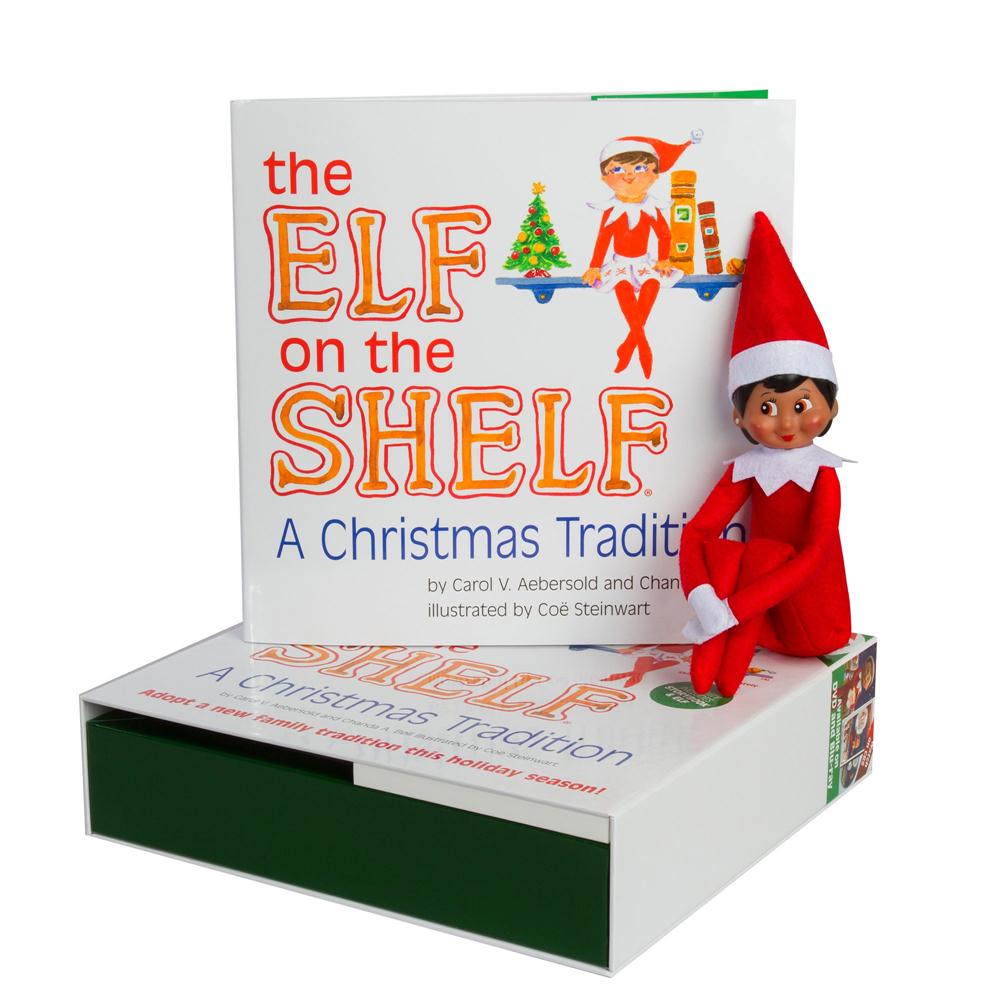 Booktopia The Elf on the Shelf (girl elf w/ dark skin), (includes