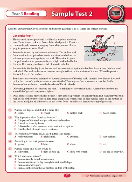 Booktopia NAPLANstyle Literacy Tests, Year 3 by Excel, 9781741253634