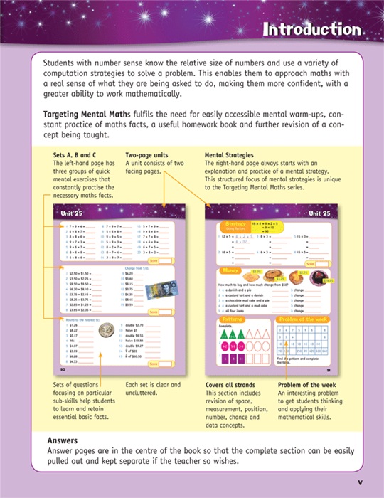 Booktopia Targeting Mental Maths Year 4, Australian Curriculum