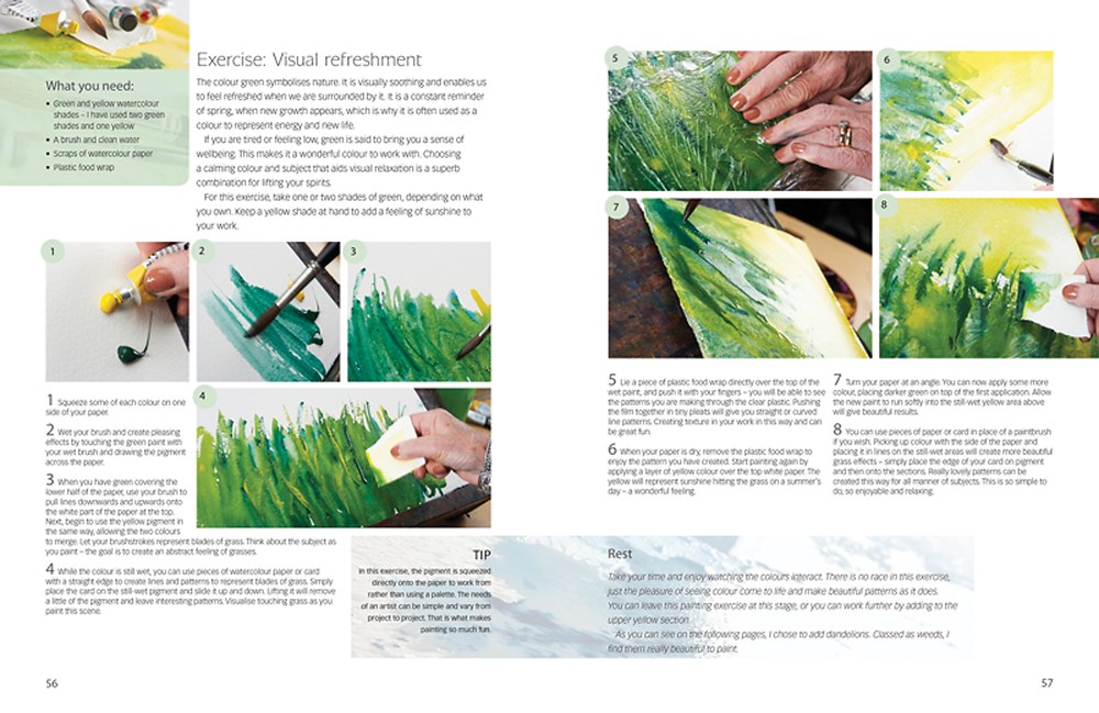 Paint Yourself Calm, Colourful, Creative Mindfulness Through