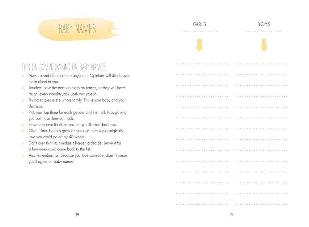 How to Grow a Baby Journal (Baby Record Book Hardcover), The