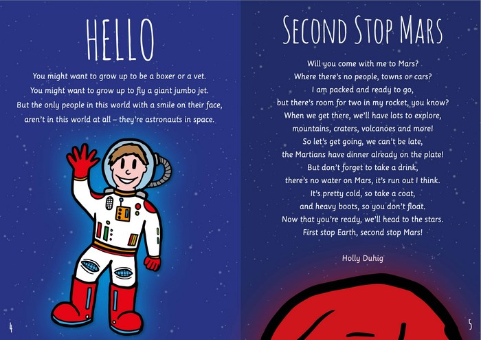 Space Poems & Rhymes, Poems and Rhymes by Grace Jones
