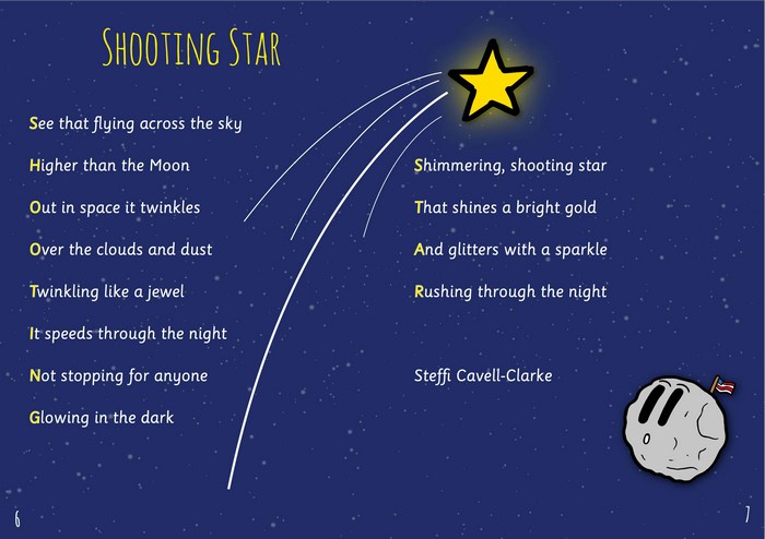 Space Poems & Rhymes, Poems and Rhymes by Grace Jones