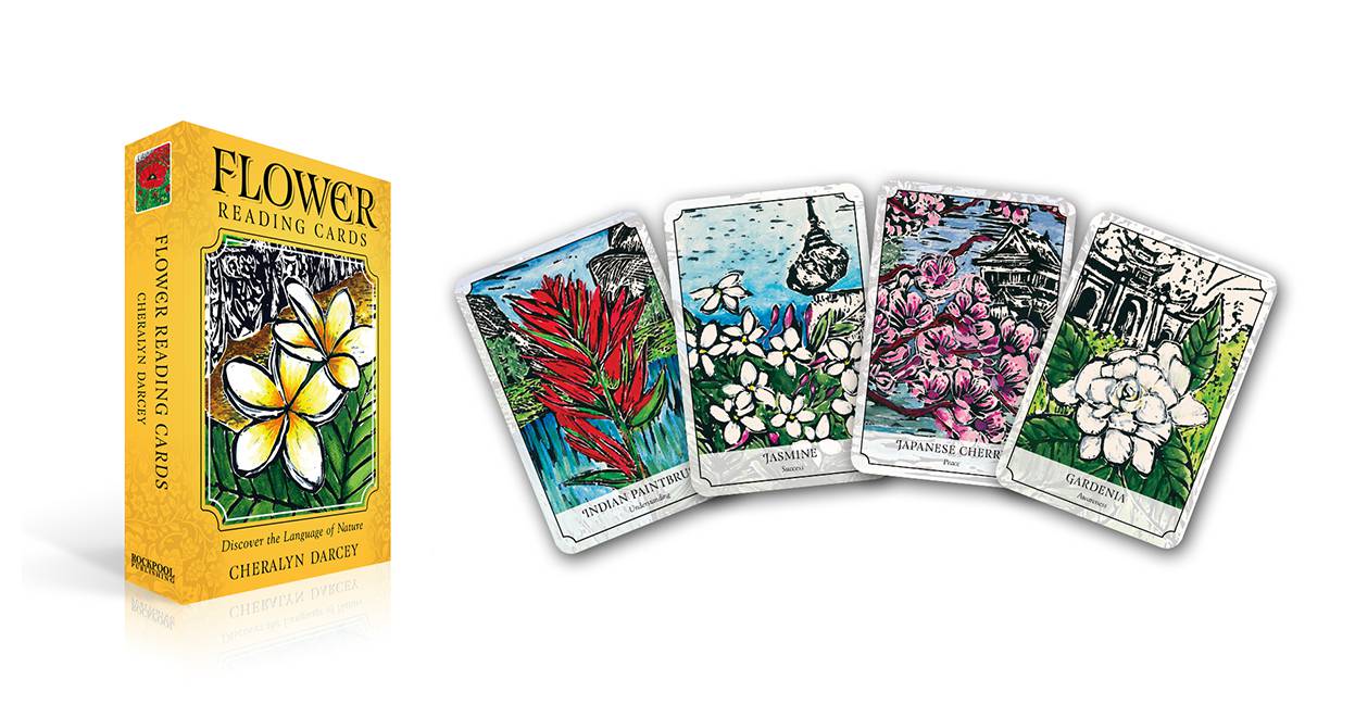 Booktopia Flower Reading Cards, Discover the Language of Nature by