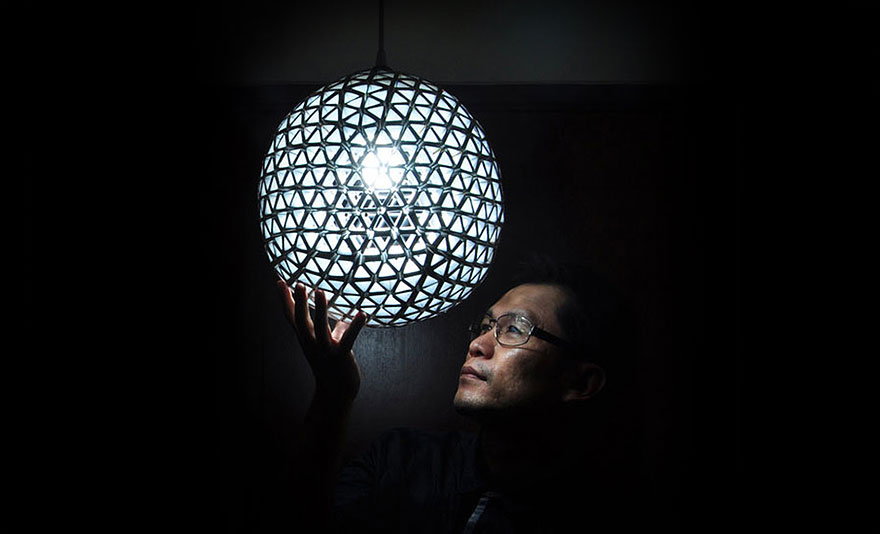 Super Cool Lamps Made from Recycled Materials Eluxe Magazine