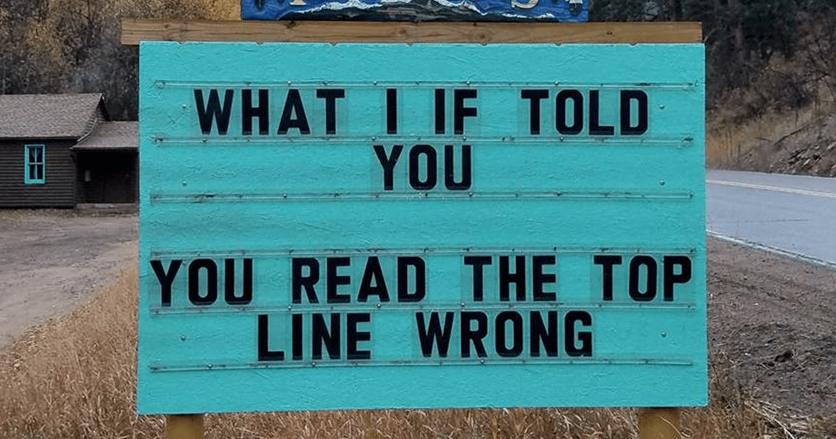 Funny Billboards Road Signs