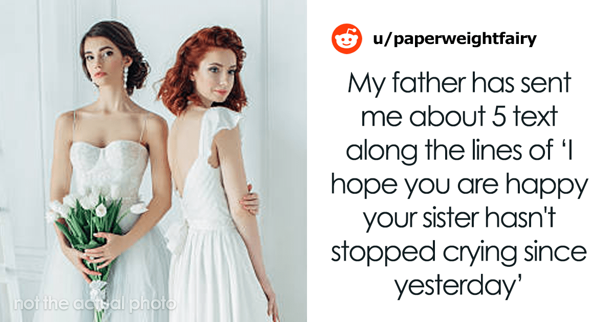 Bride Refuses To Give Up Her Dream Wedding Venue For Sister's Shotgun Wedding, So Her Family