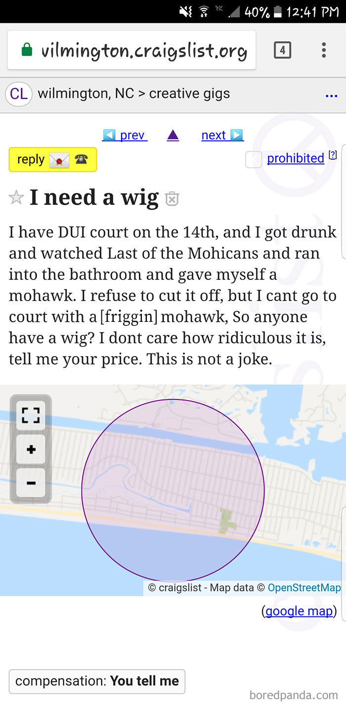 51 Most Hilarious And Crazy Ads On Craigslist