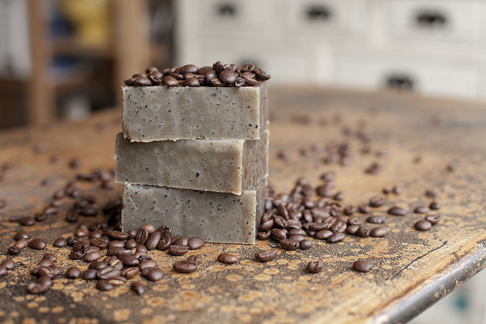 How to Make CoffeeScented Soap Brit + Co