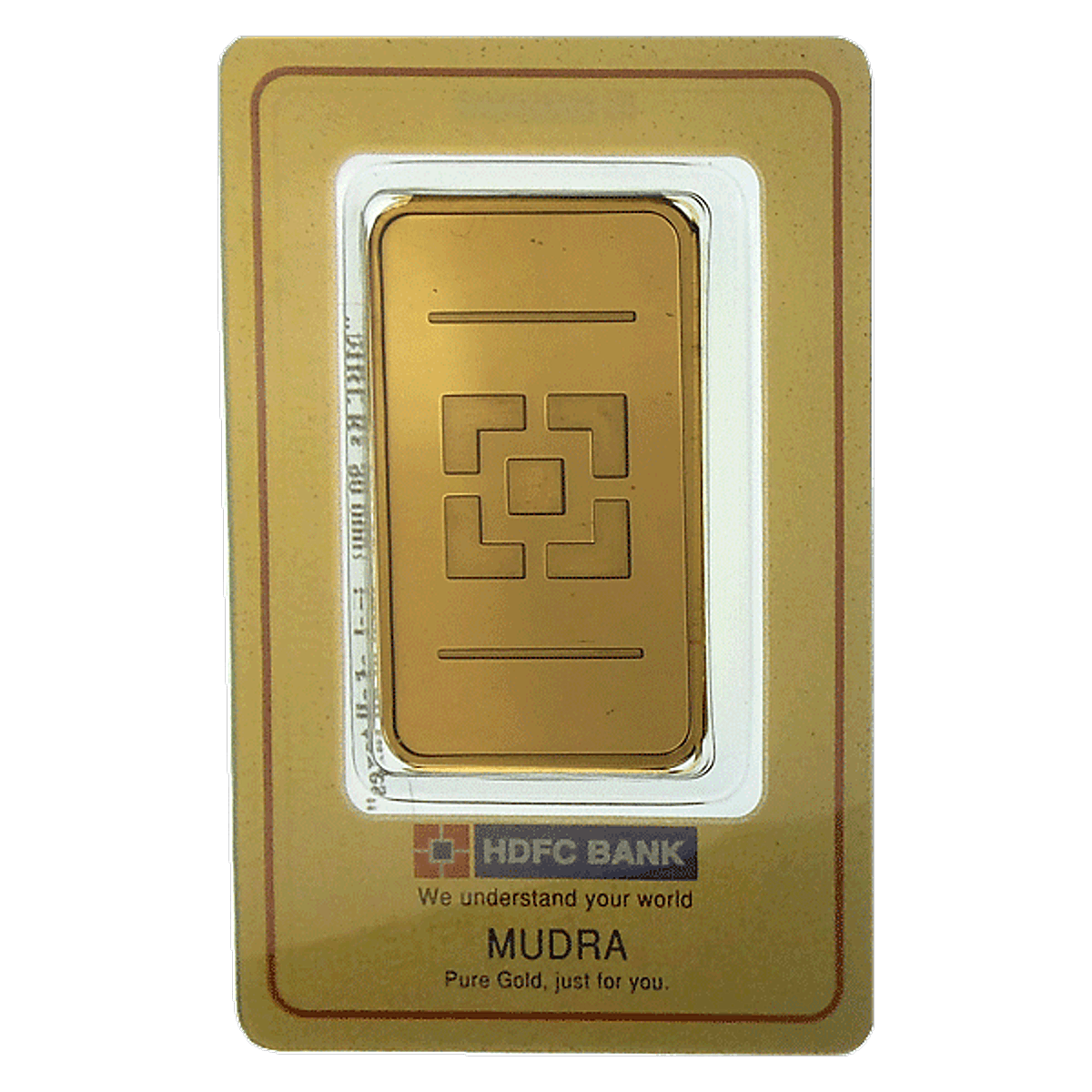 Buy 50 Gram HDFC Bank Gold Bullion Bar