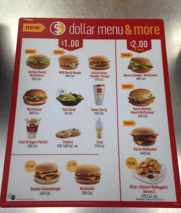 McDonald's Rolls Out Its Pricier 'Dollar Menu & More' Business Insider