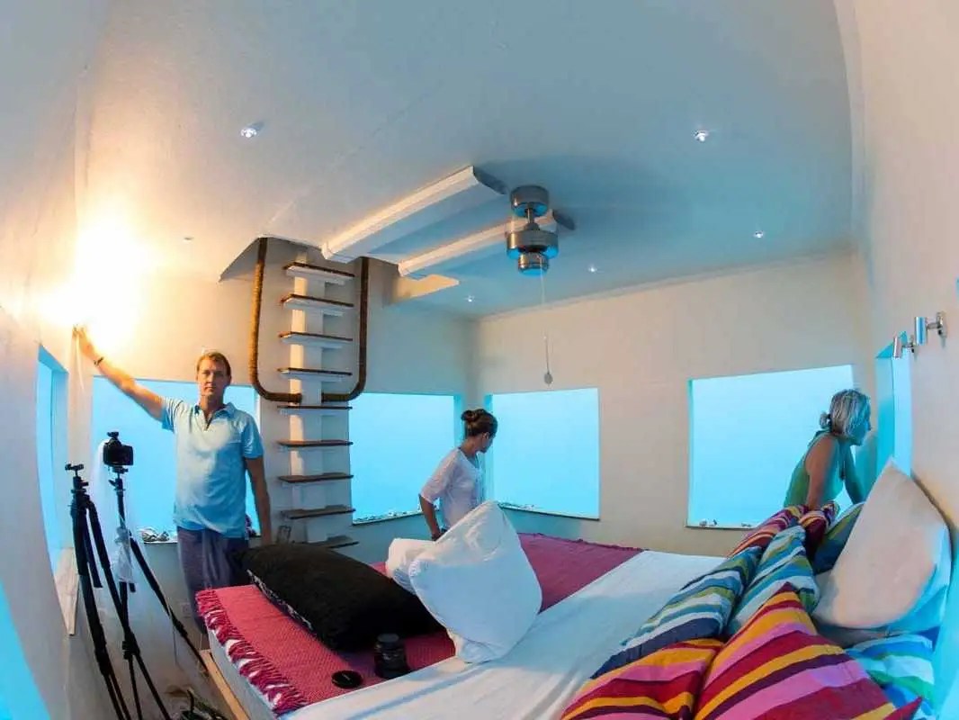 SWP PHOTOS AFRICA'S FIRST UNDERWATER HOTEL IN TANZANIA CHALLENGES PROFESSIONAL PHOTOGRAPHERS.