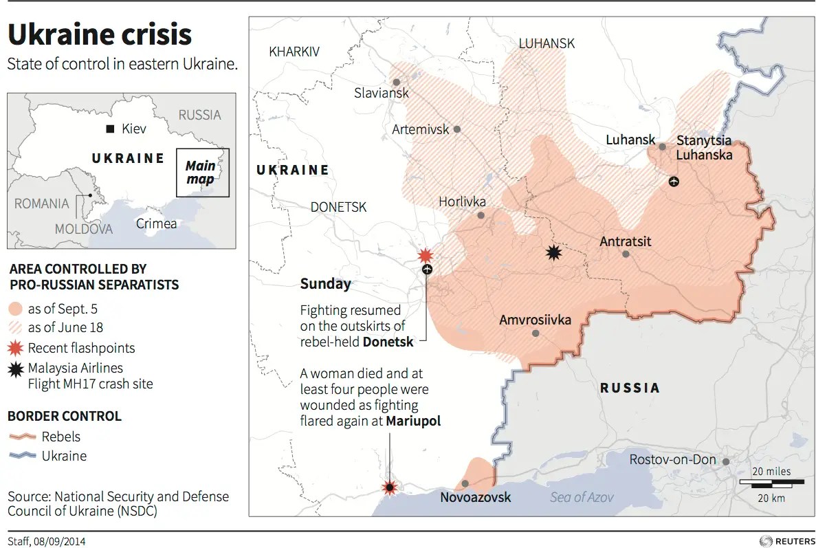 The New Map Of The Ukraine Conflict Is Alarming Business Insider