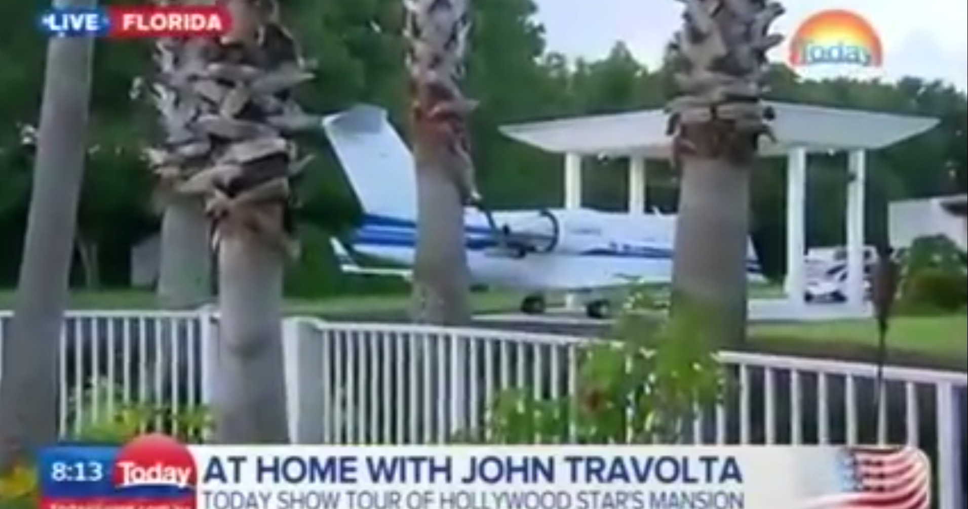 John Travolta's House Is A Functional Airport With Two Runways For His
