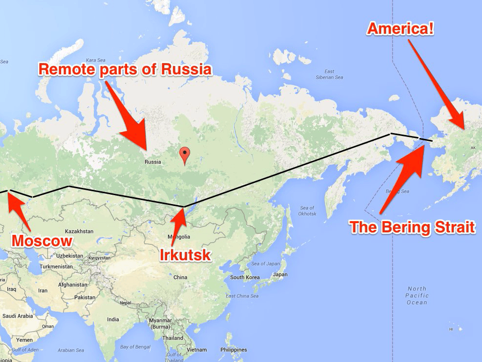 Russia wants to build a massive superhighway that would make it