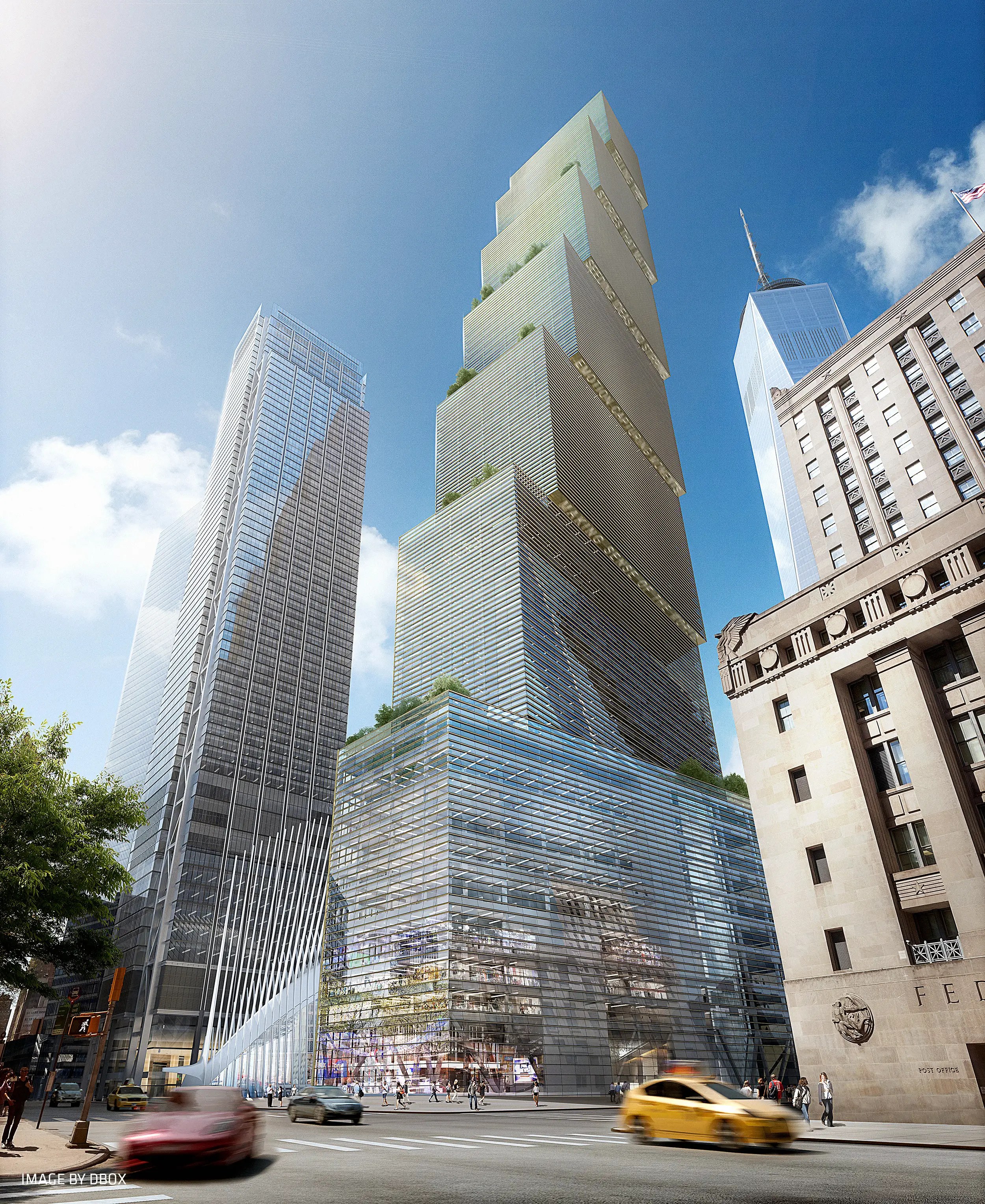 The final building at the World Trade Center will look like a 'vertical