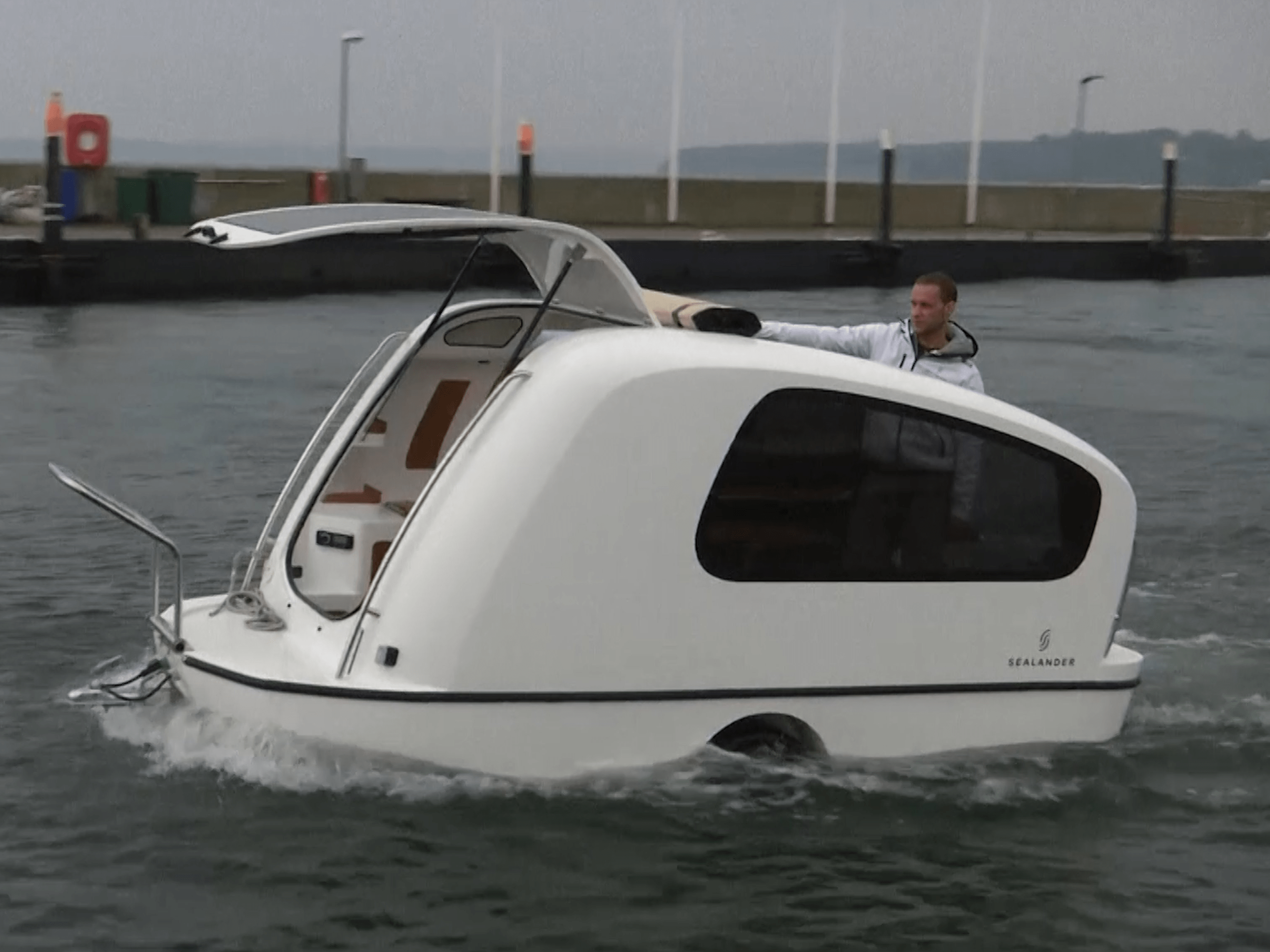 This 20,000 camping trailer turns into a boat Business Insider