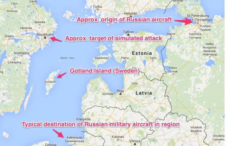 NATO report A 2013 Russian aerial exercise was actually a 'simulated