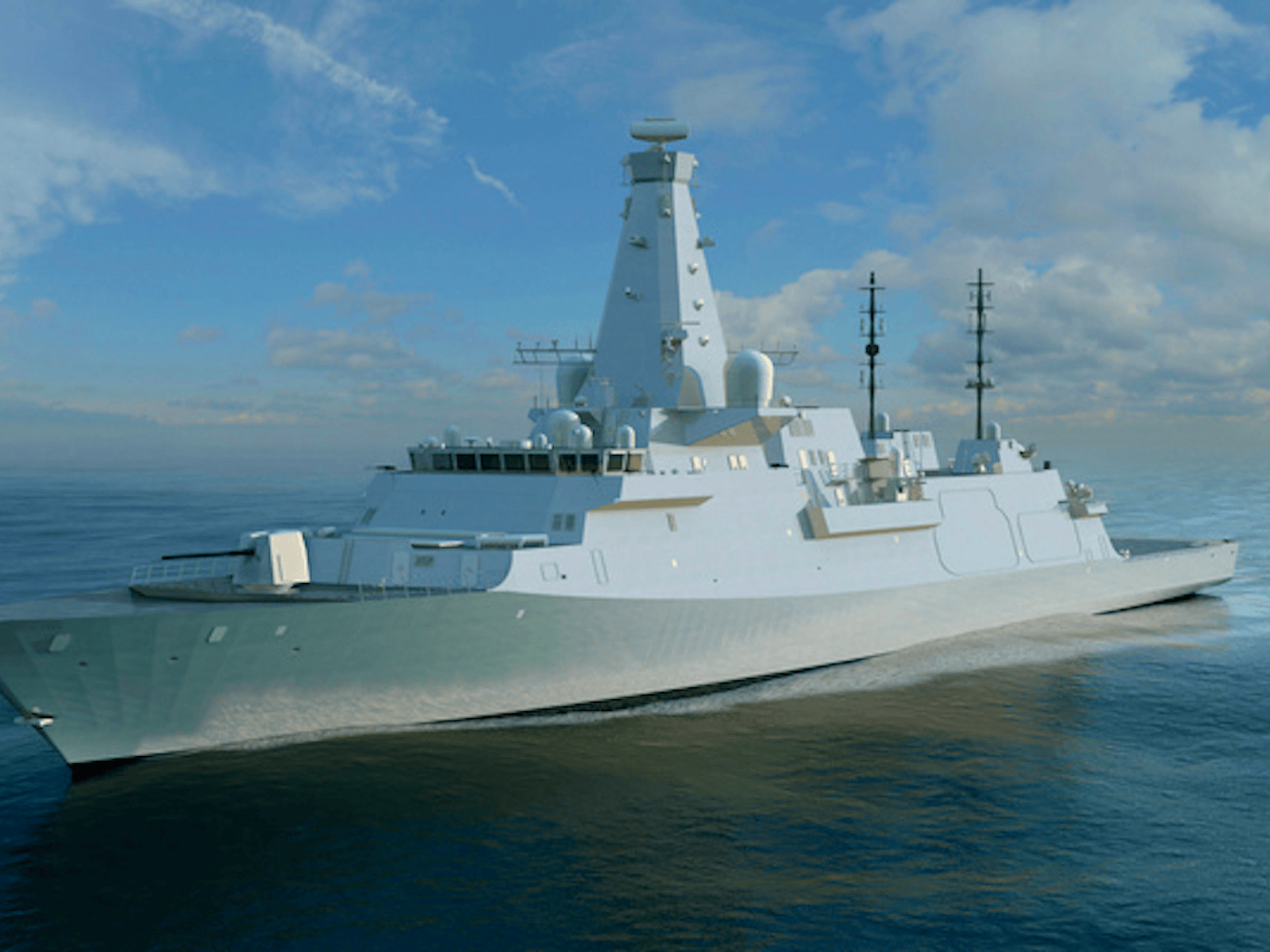 Britain is building the world's most advanced warship in Scotland next