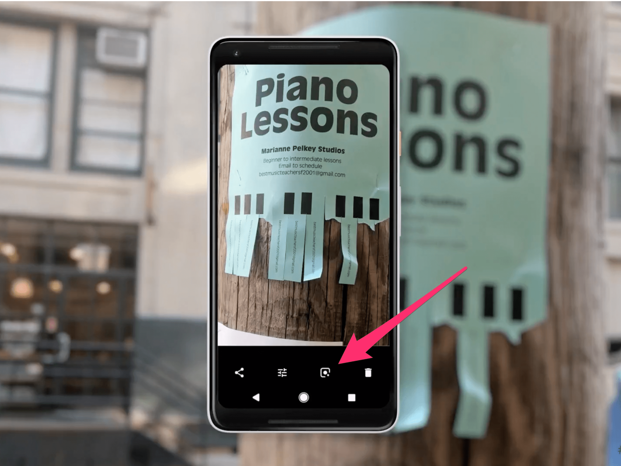 Google added a visual search engine called 'Lens' to its