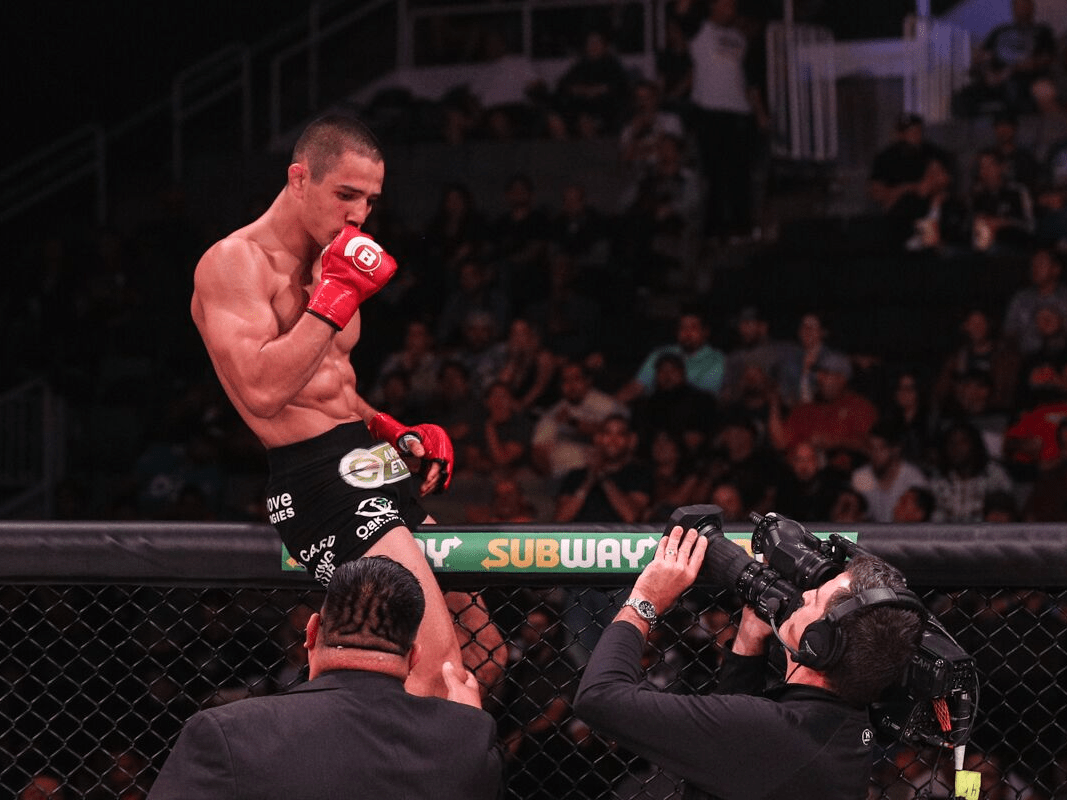 Cage fighting's 'next great superstar' tells us how he plans to 'go for