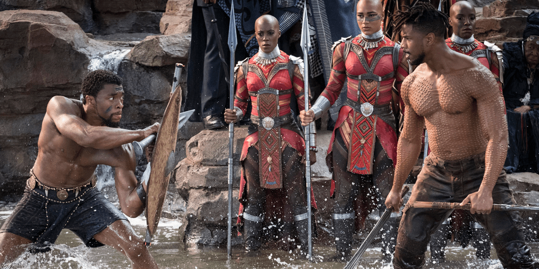 Michael B. Jordan added 15 pounds of muscle after 'Creed' to play the villain in 'Black Panther