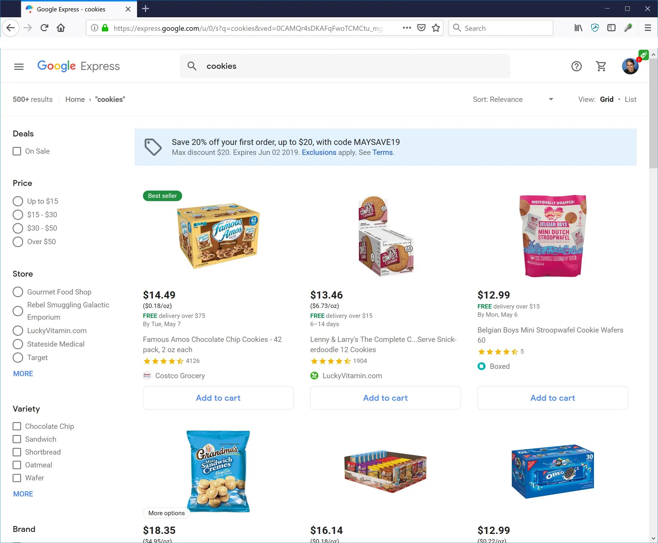 Google Express Wikipedia