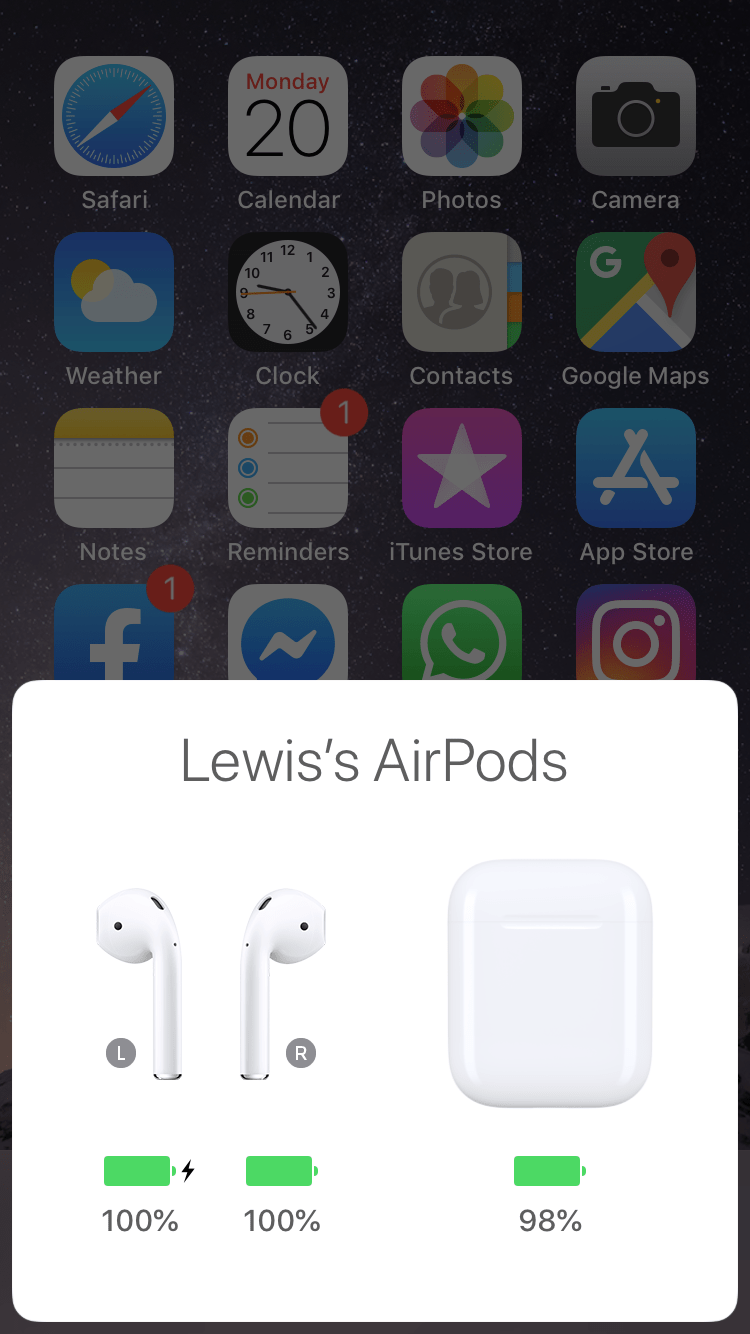 How to check the battery life of your AirPods on various Apple devices