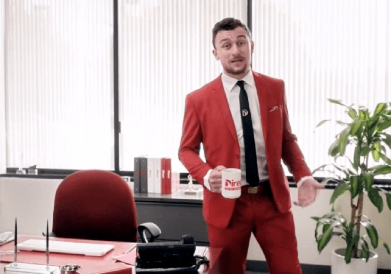 Johnny Manziel calls himself an ‘expro football player’ in commercial