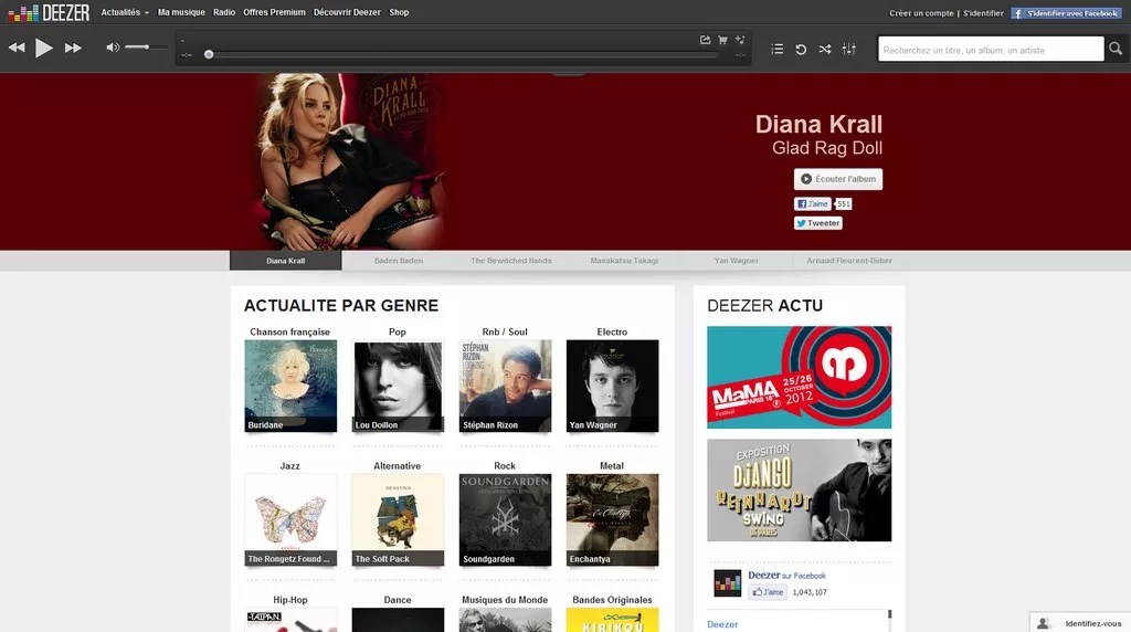 Deezer lève 100 millions € Cachem