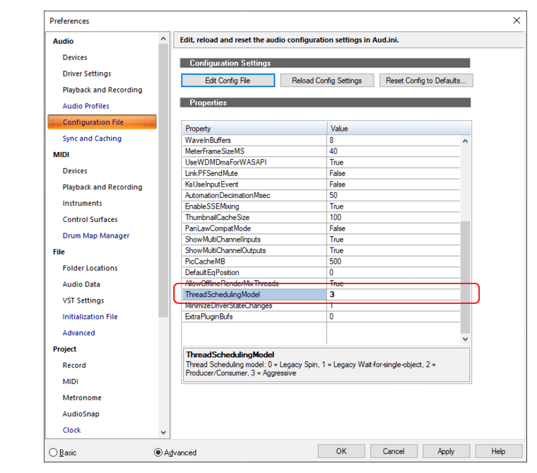 Cakewalk Cakewalk Documentation Experimental aggressive task
