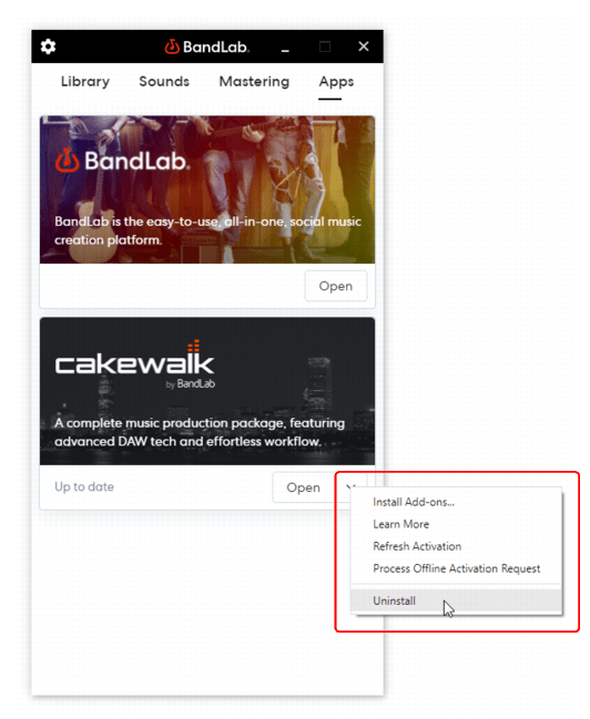 Cakewalk Cakewalk Documentation Installing Cakewalk
