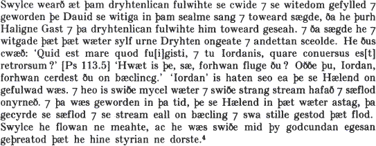 The Reversal Of The Jordan In Vercelli Homily 16 And In Old English Literature Traditio Cambridge Core