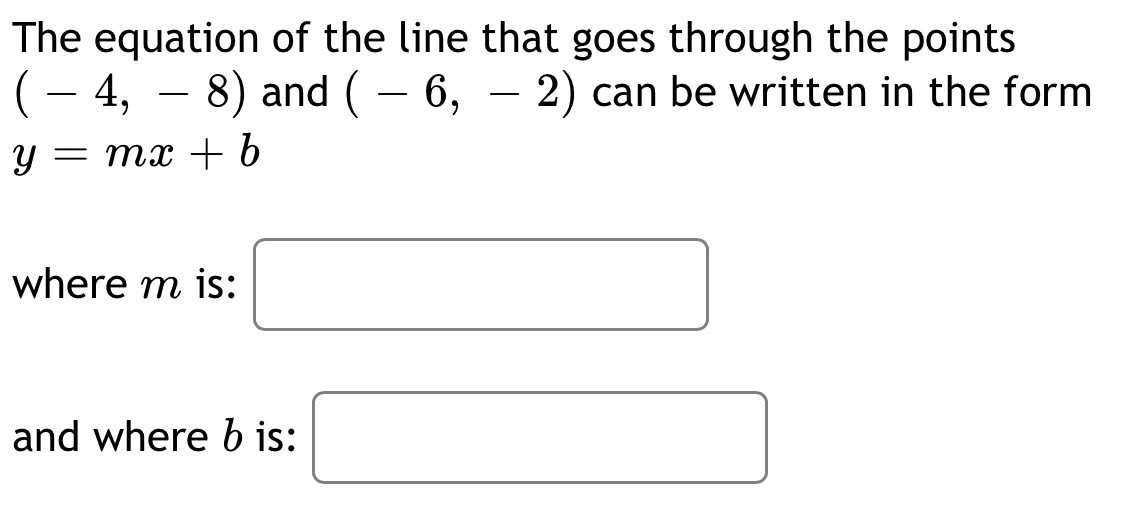 The equation of the line that goes through the poi... CameraMath