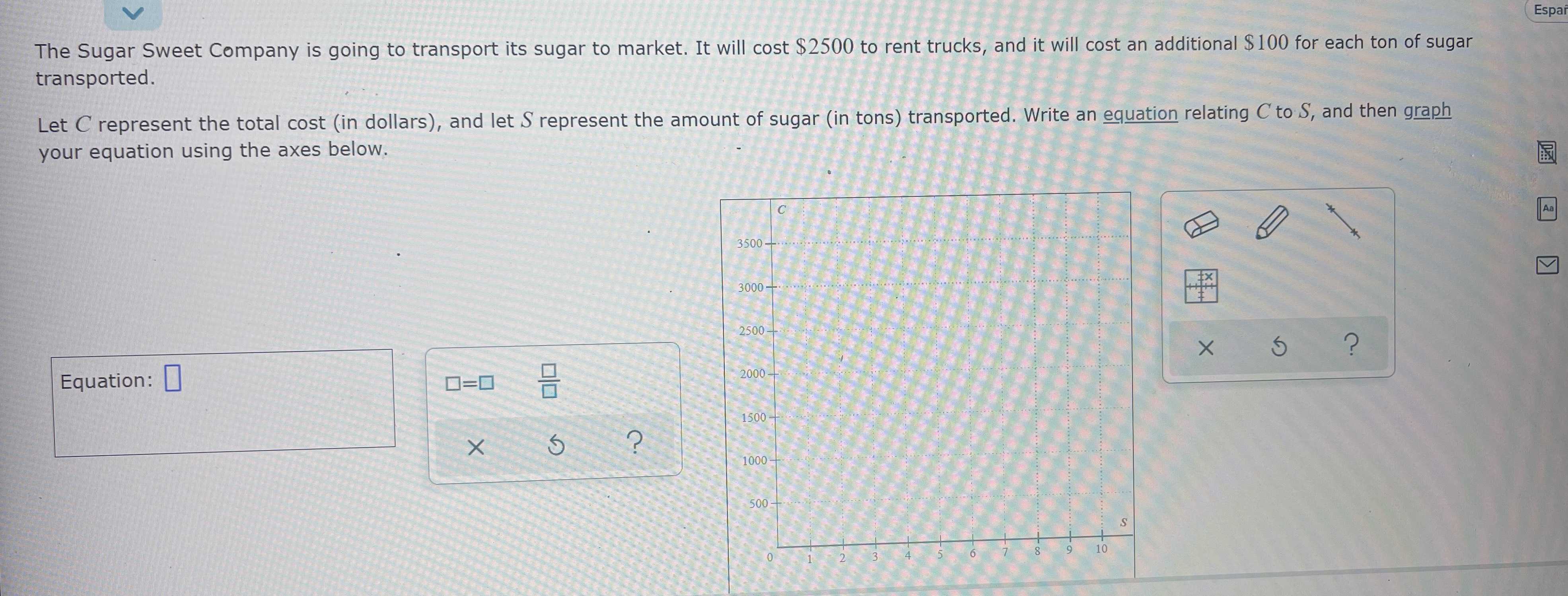 The Sugar Sweet Company is going to transport its CameraMath