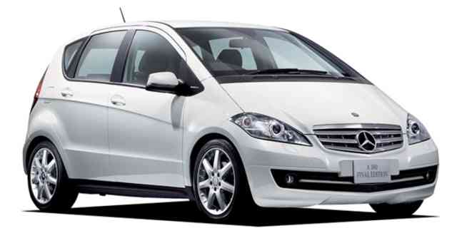 Mercedes Benz Aclass A180 Final Edition Specs, Dimensions And Photos | Car From Japan