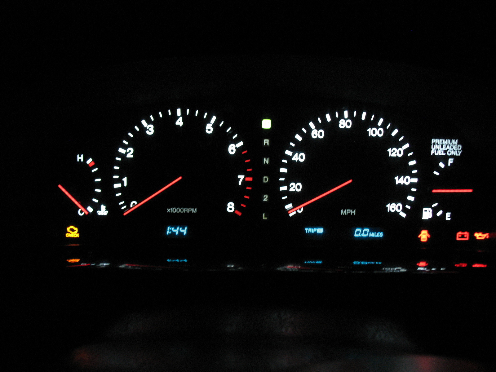 Lexus SC 400 Questions Lighted Tach & Speed Needles CarGurus
