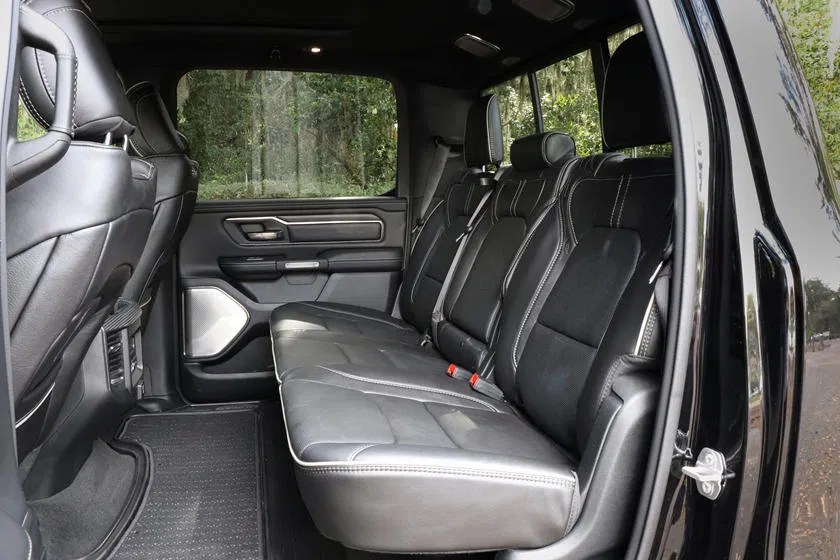 2021 Ram 1500 Diesel Crew Cab Interior Review - Seating, Infotainment, Dashboard And Features | Carindigo.com