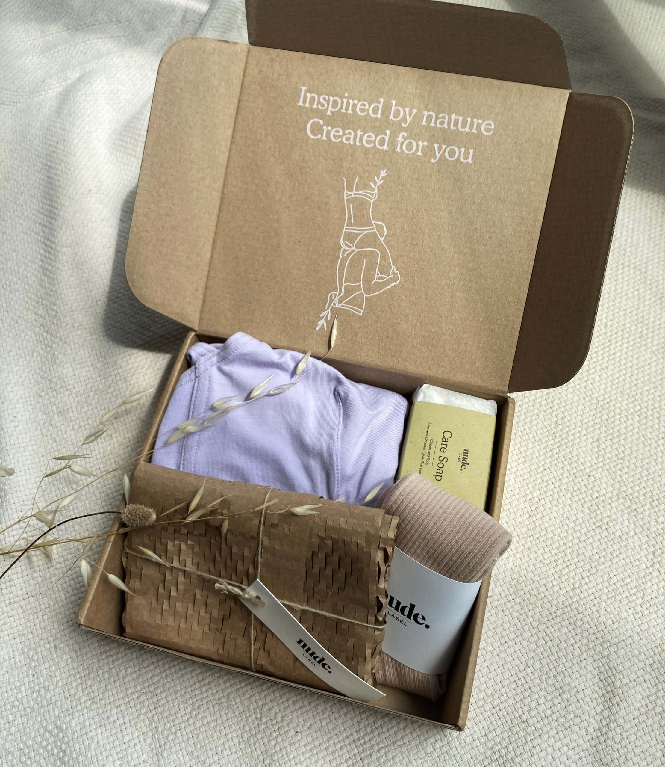 The Nude Label: marca de lencería sostenible | Packhelp