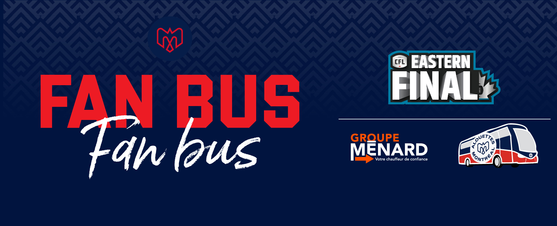 Fan Bus Eastern Final Montreal Alouettes