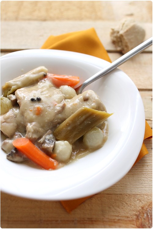 Blanquette de veau à l’ancienne chefNini