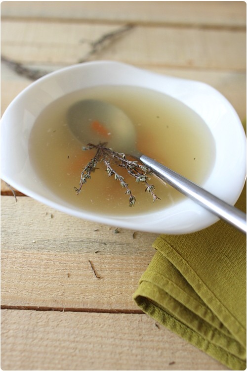 Bouillon de volaille chefNini