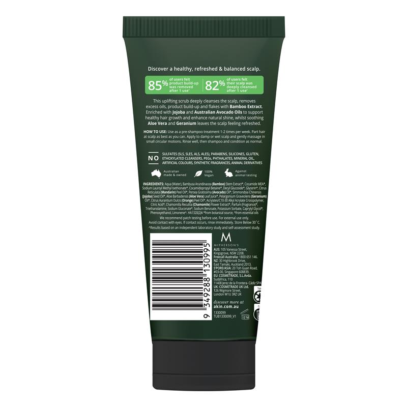 Buy Akin Purifying Scalp Scrub 100ml Online at Chemist Warehouse®
